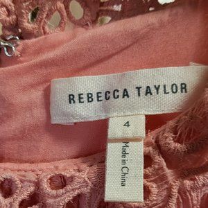 Rebecca Taylor Size 4 flower dress